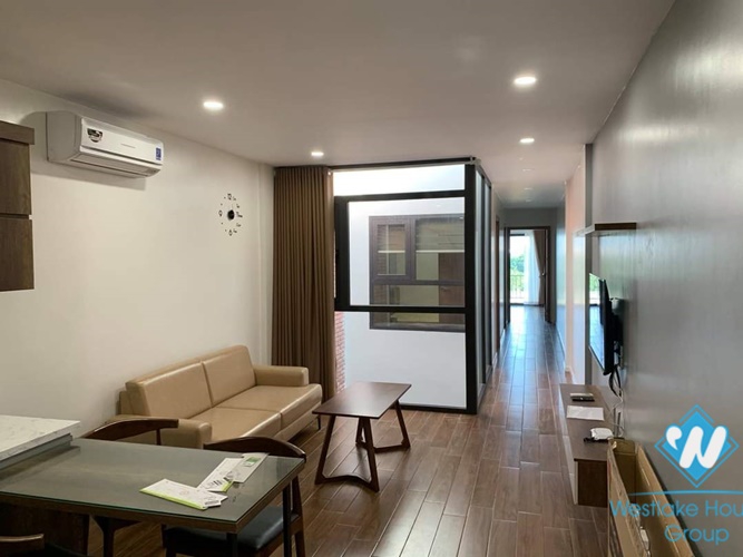 A nicely two bedrooms apartment for rent in Lac Long Quan, Tay Ho
